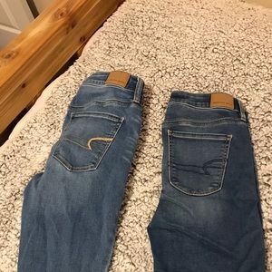 2 pairs of NWOT AE NE(X)T LEVEL STRETCH JEGGINGS